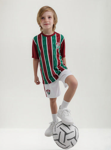 Kit Fluminense Mini Craque Infantil - Braziline Oficial