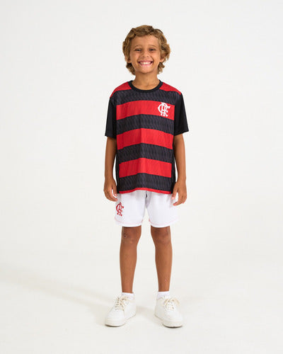 Kit Mini Craque Flamengo Camisa + Calção
