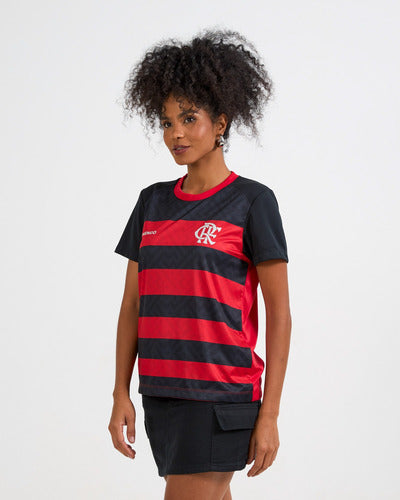 Camiseta Flamengo Feminina - Produto Oficial Braziline