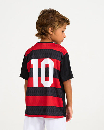 Kit Mini Craque Flamengo Camisa + Calção