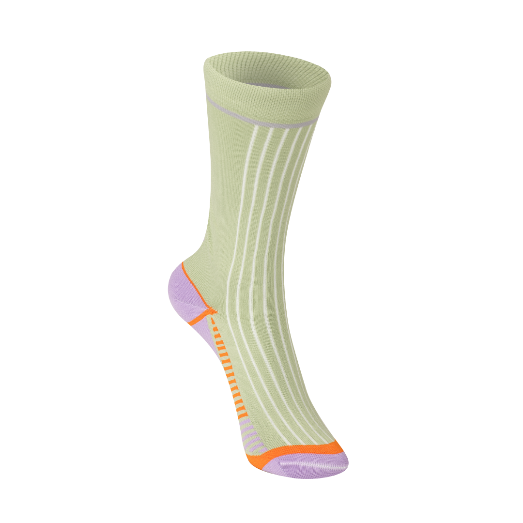 Meia de Poliamida  Cano longo com Sinalizador Refletivo