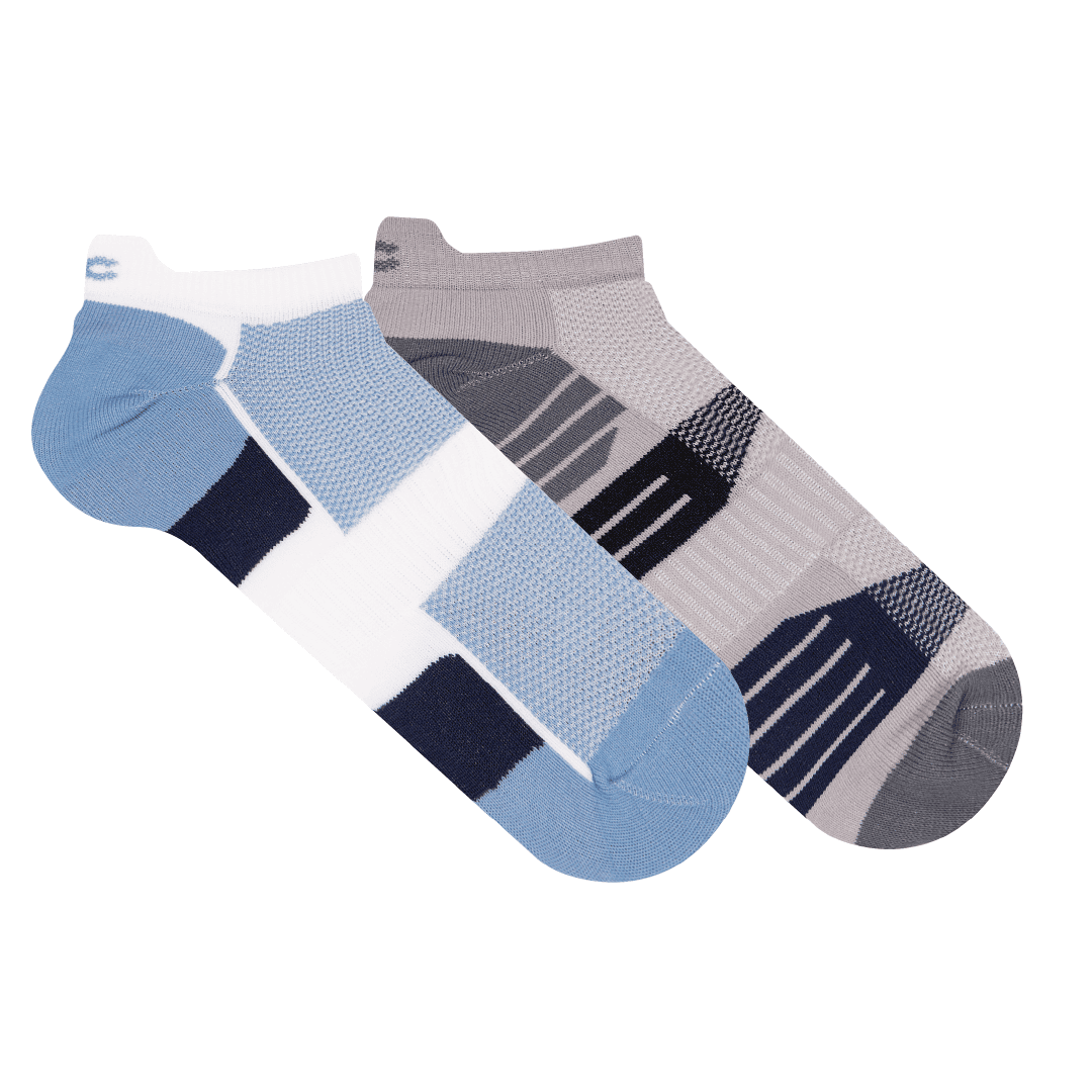 Kit 2 Pares de Meia de Poliamida com Cano Curto e Puxador