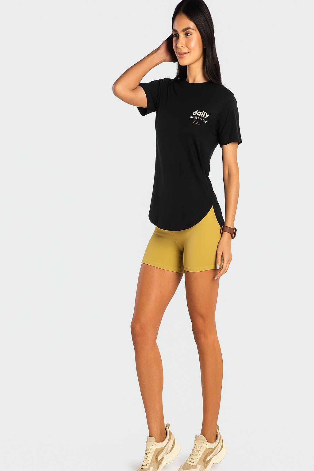 Blusa Du Sell Silky Cotton Arredondada