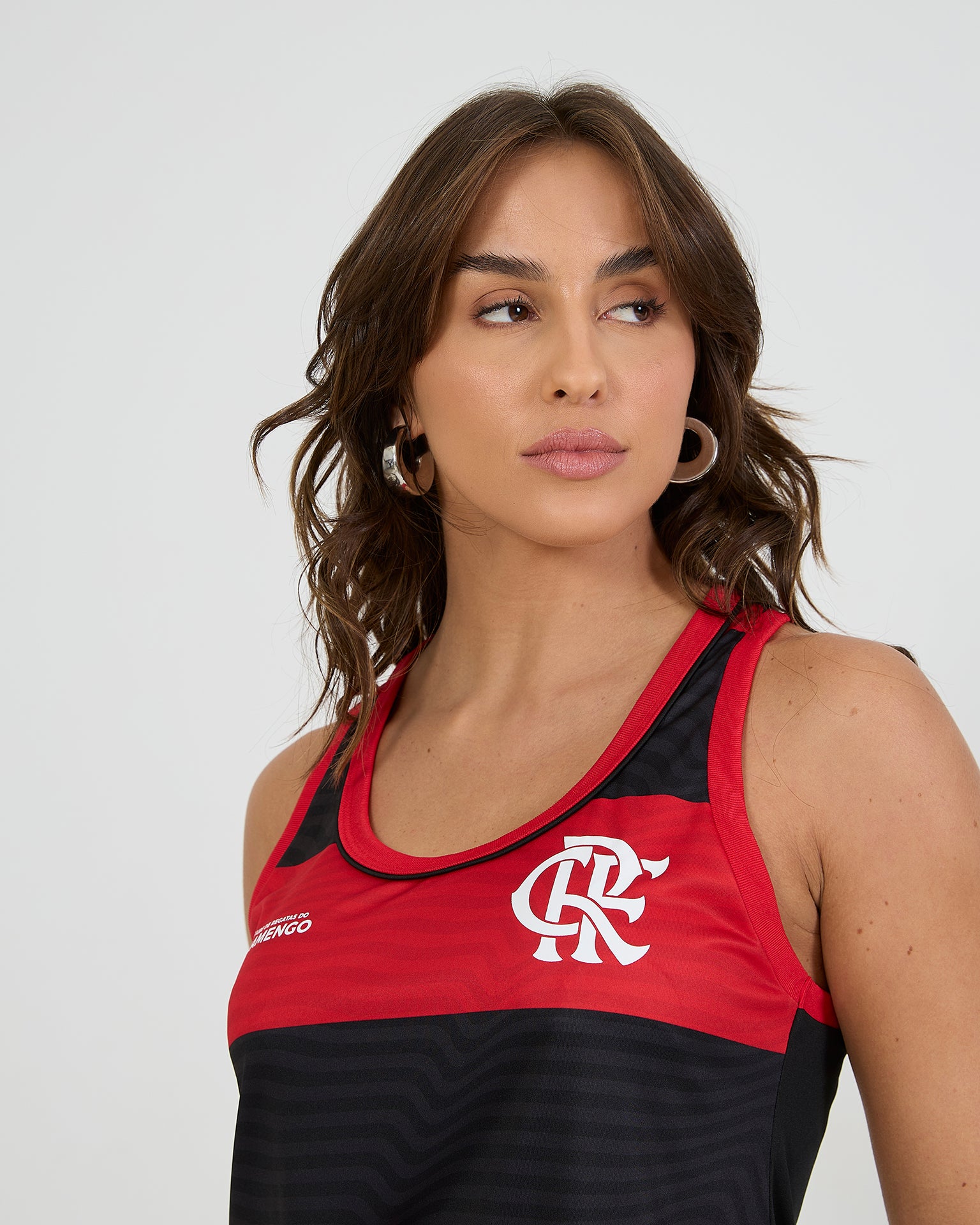 Regata Feminina Flamengo - Produto Oficial Braziline