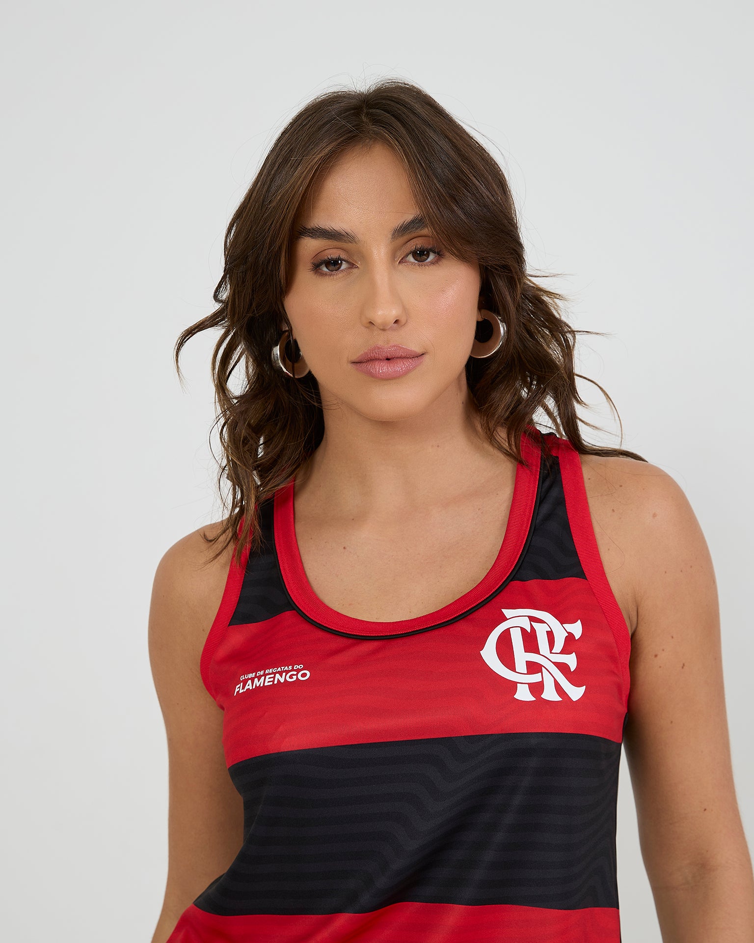 Regata Feminina Flamengo - Produto Oficial Braziline