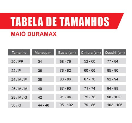 Maiô Duramax Flyback