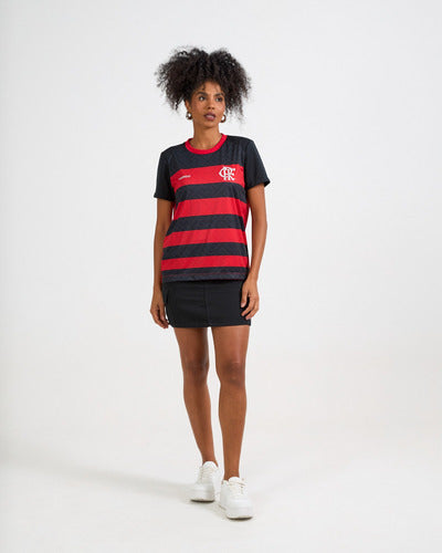 Camiseta Flamengo Feminina - Produto Oficial Braziline