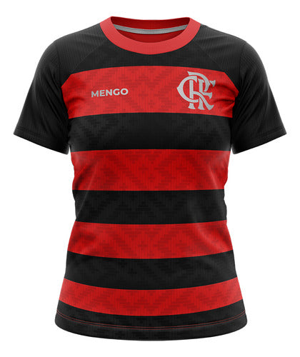 Camiseta Flamengo Feminina - Produto Oficial Braziline