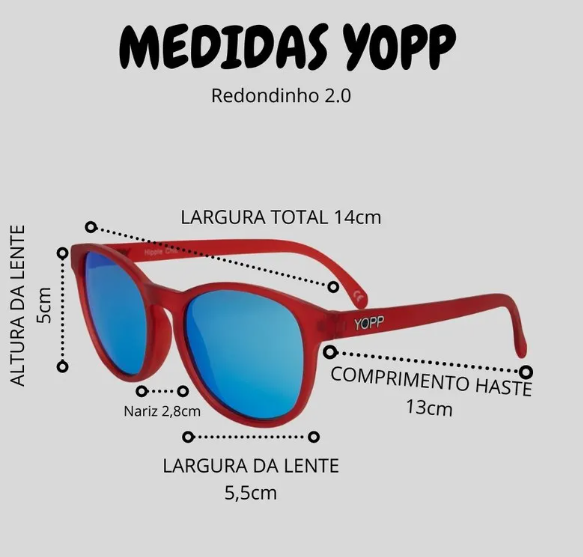 Óculos de Sol Polarizado Uv400 Shock Laranja
